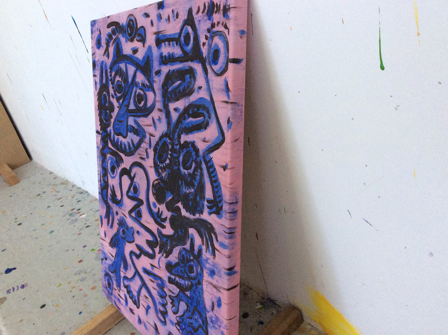 Vivre avec son temps, vraiment (2) - 55 x 42 cm