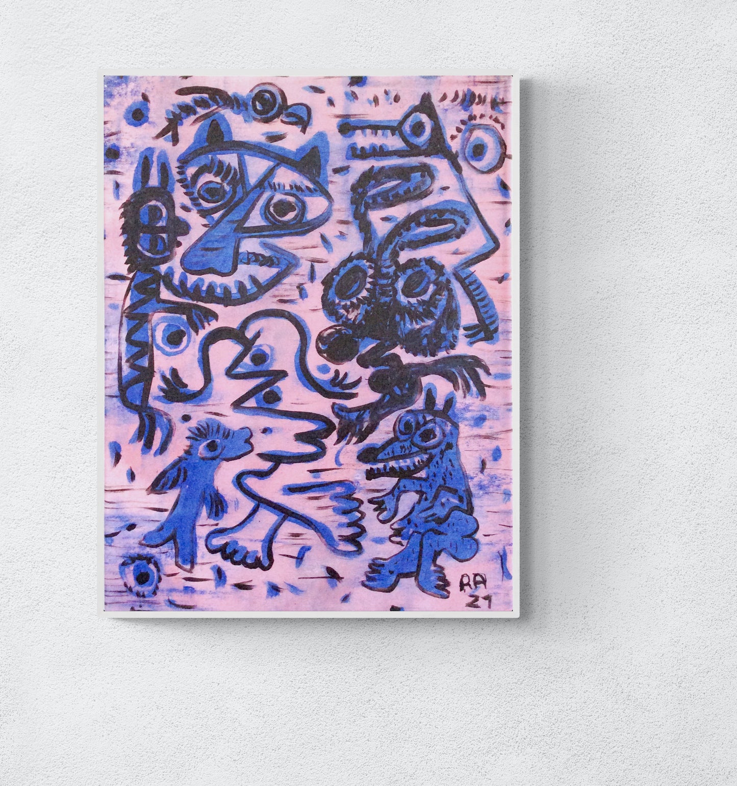 Vivre avec son temps, vraiment (2) - 55 x 42 cm